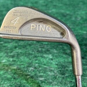 Ping Karsten III 4 Iron ZZ Lite Steel Shaft RH USA Vintage